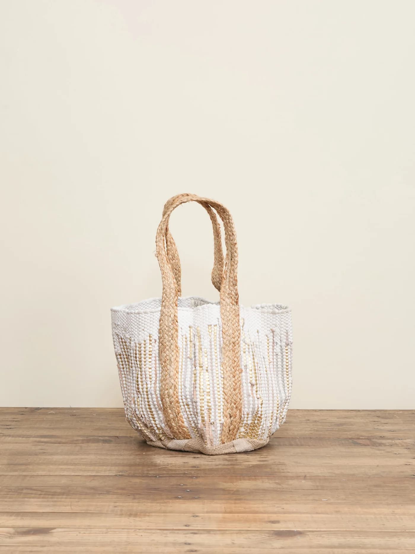 ANJINI MEDIUM GOLD BAG