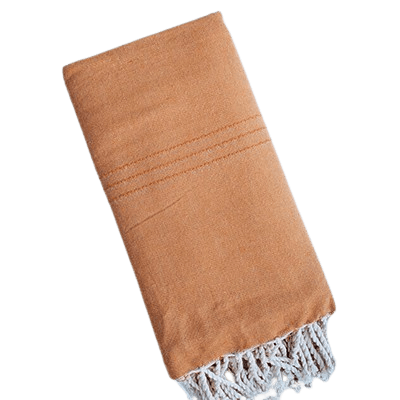 NAVYA TRIPLE ORANGE TURKISH TOWELS