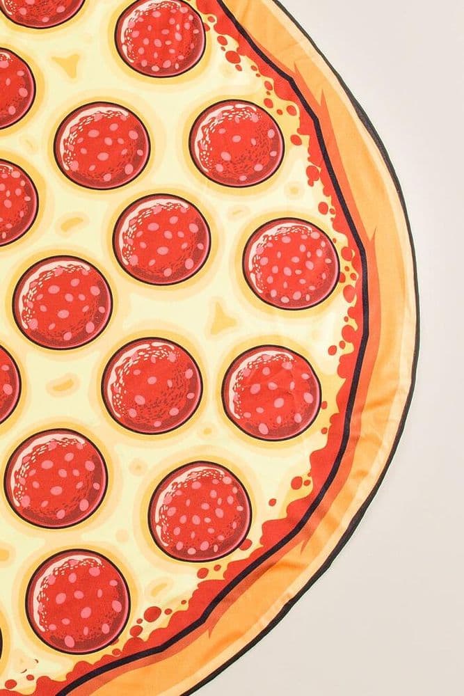 PIZZA ROUND BEACH BLANKET