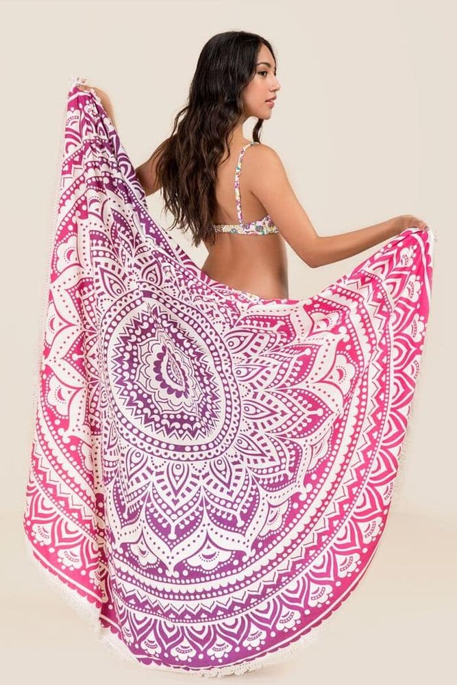 CHERRY ROUND BEACH BLANKET