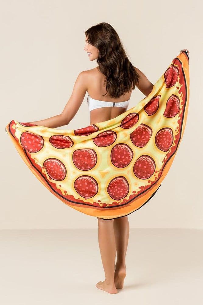 PIZZA ROUND BEACH BLANKET