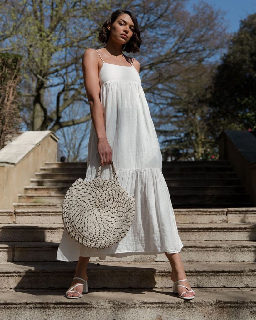 LARGE ROPE COTTON BAG