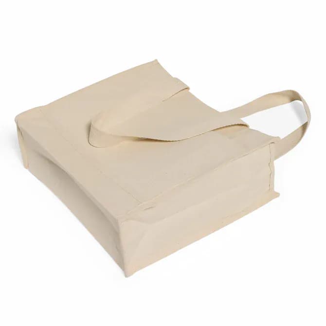 Trim colored Cotton Shopping bag