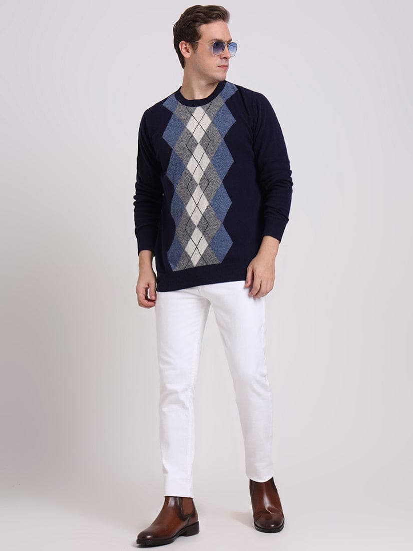 Argyle Crest in Sapphire