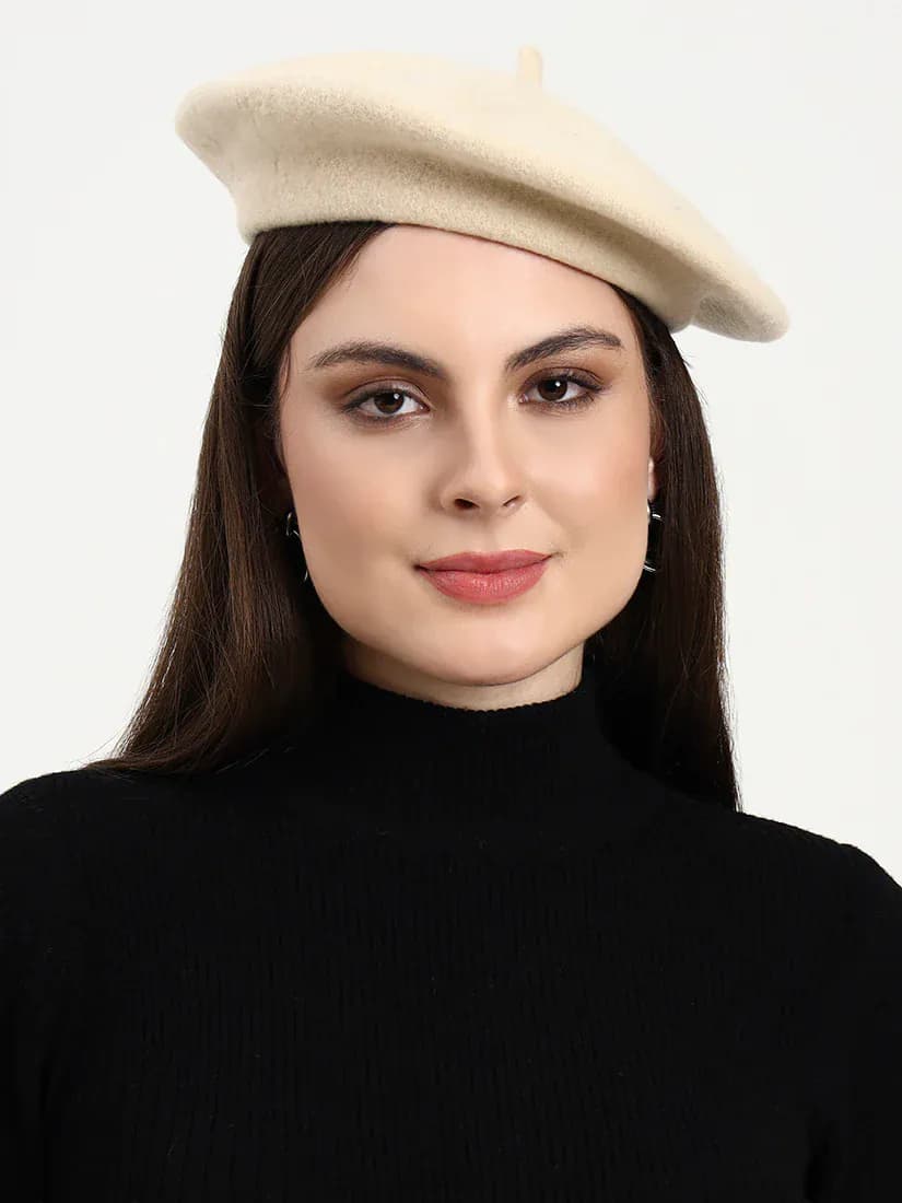Shadow Coast Merino Wool Beret Cap