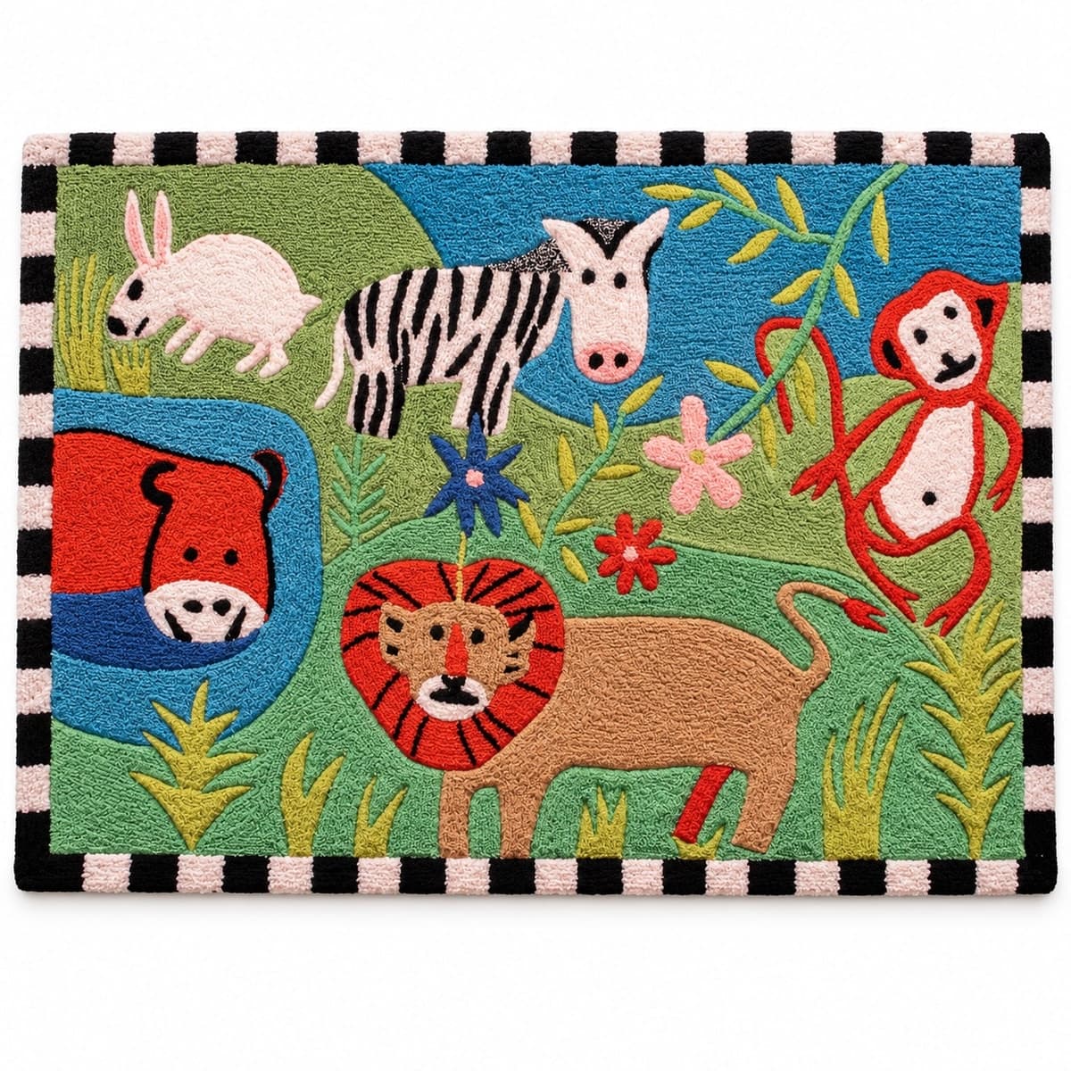 Wildhaven Safari Cotton Bath Mat