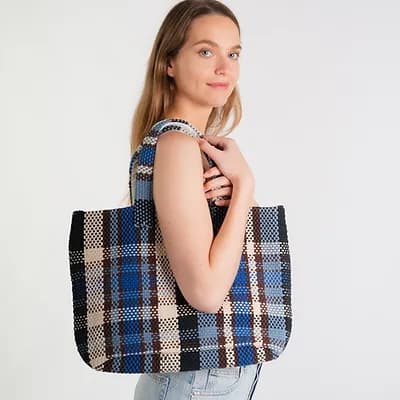 COTTON HANDLOOM TOTE BAG