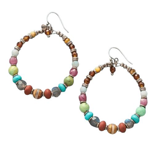 MULTI ROUND EARRING