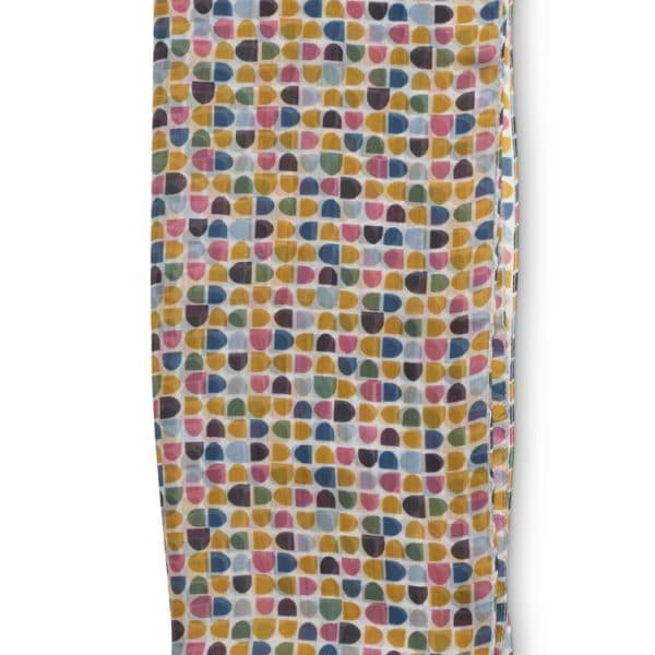 HAYWARD MULTI PRINTED SILK SCARF