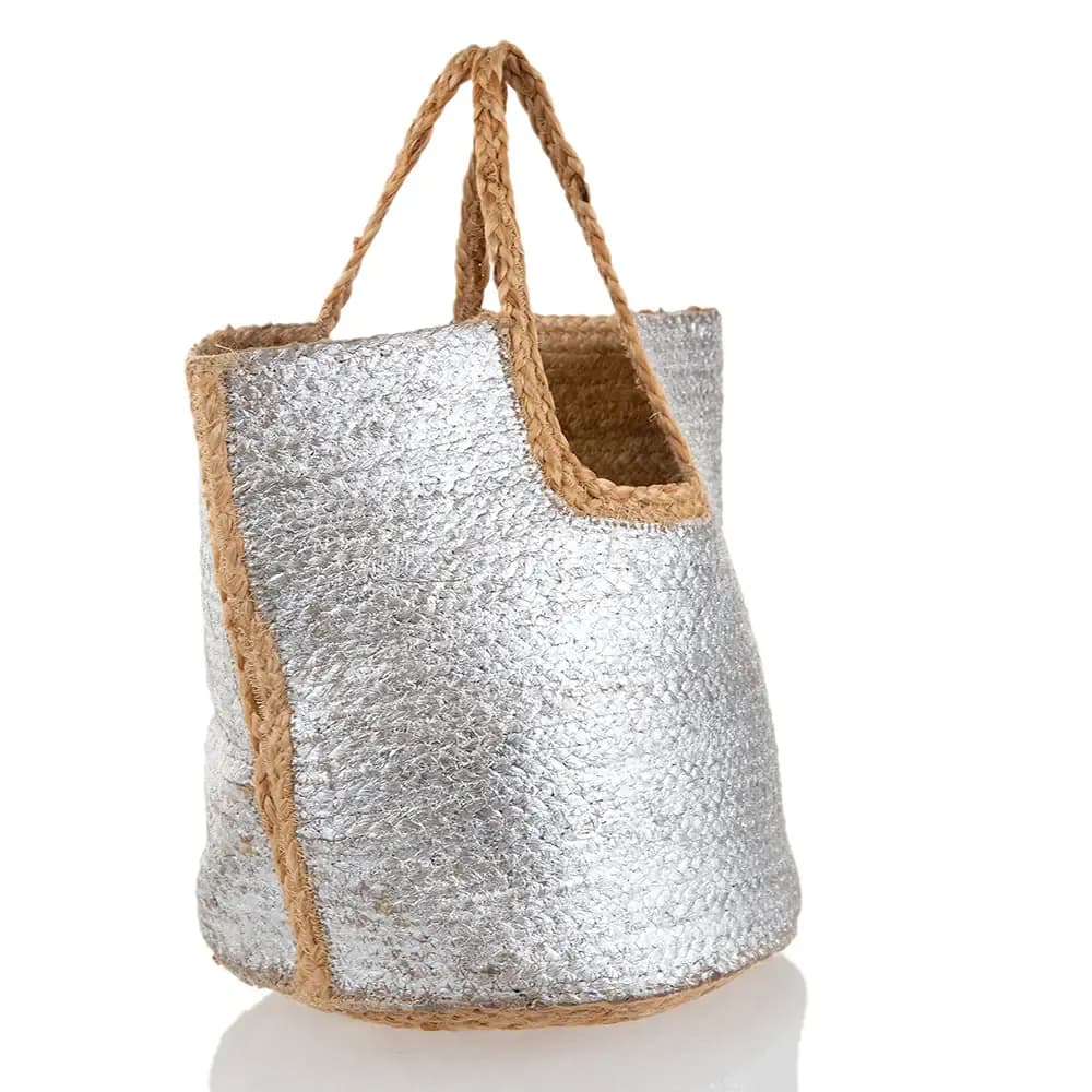 GOLD STRAW BAG