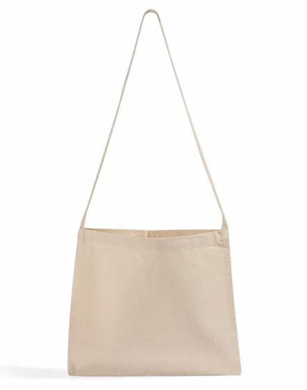 Plain Canvas messenger Bag