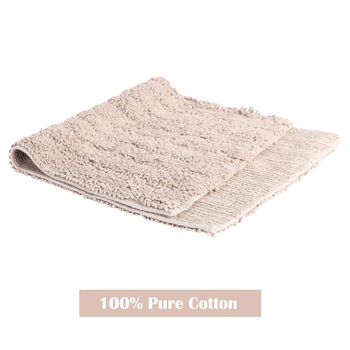 Super Absorbent Non Slip Bathmat Brown