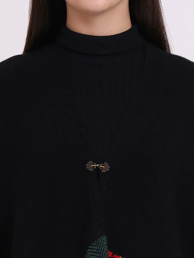 Nocturne Patchwork Cape