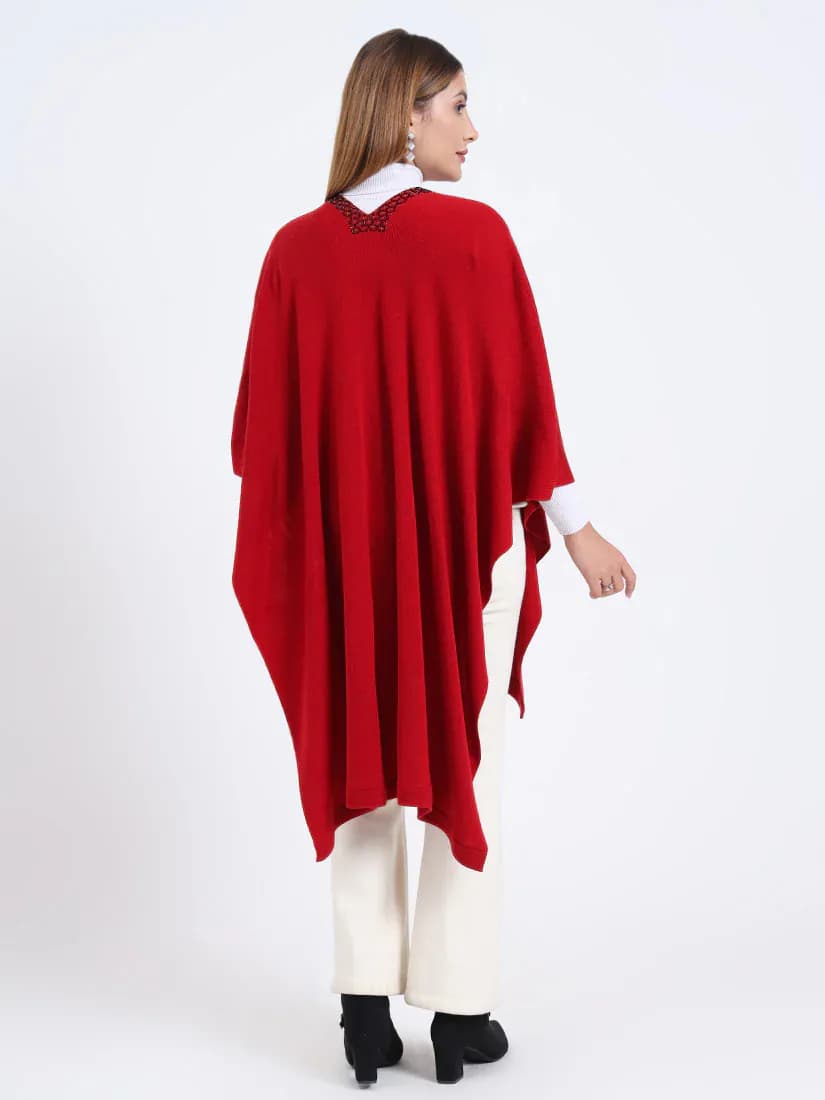 Scarlet Weave Cape