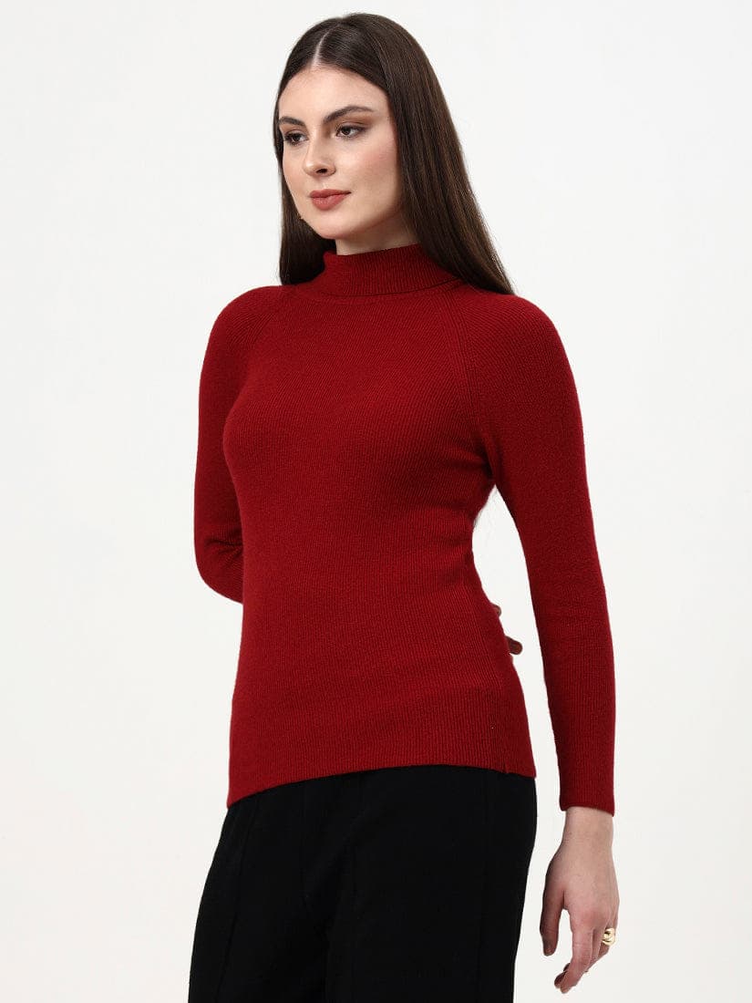Carmine Mist Knit Skivi