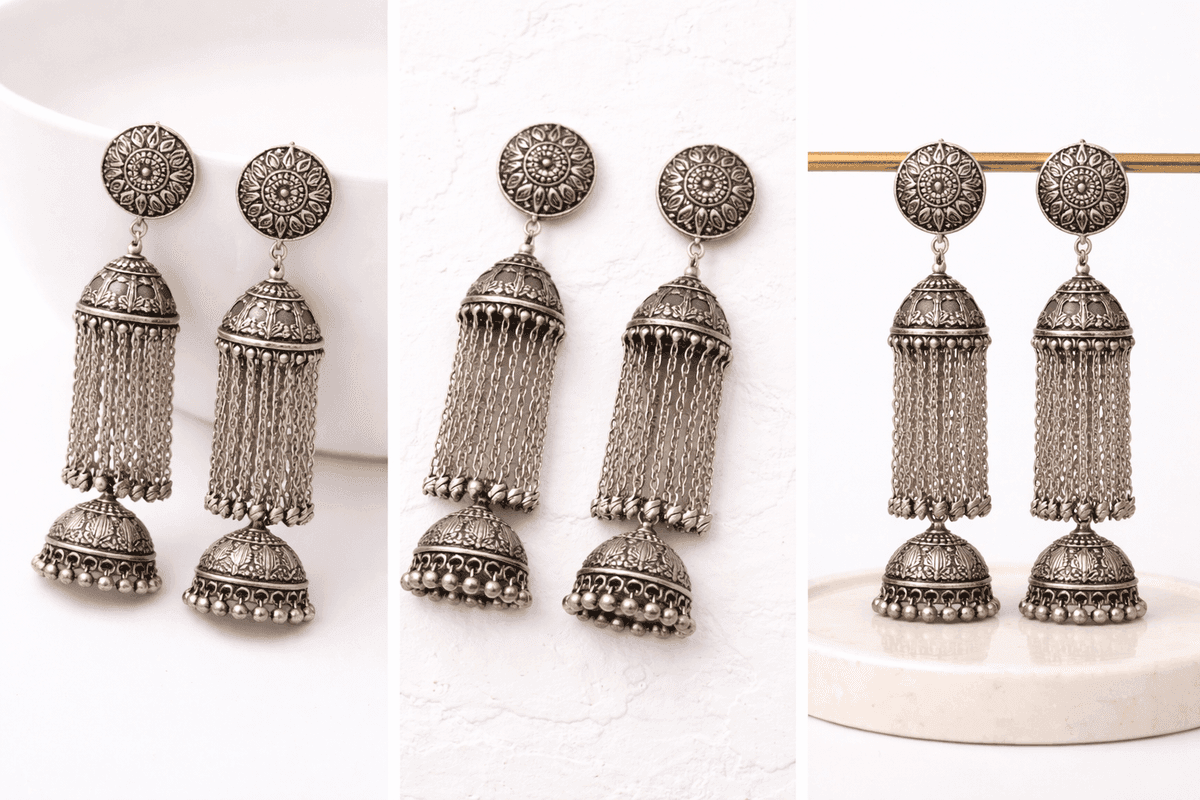 Regal Cascade Jhumka