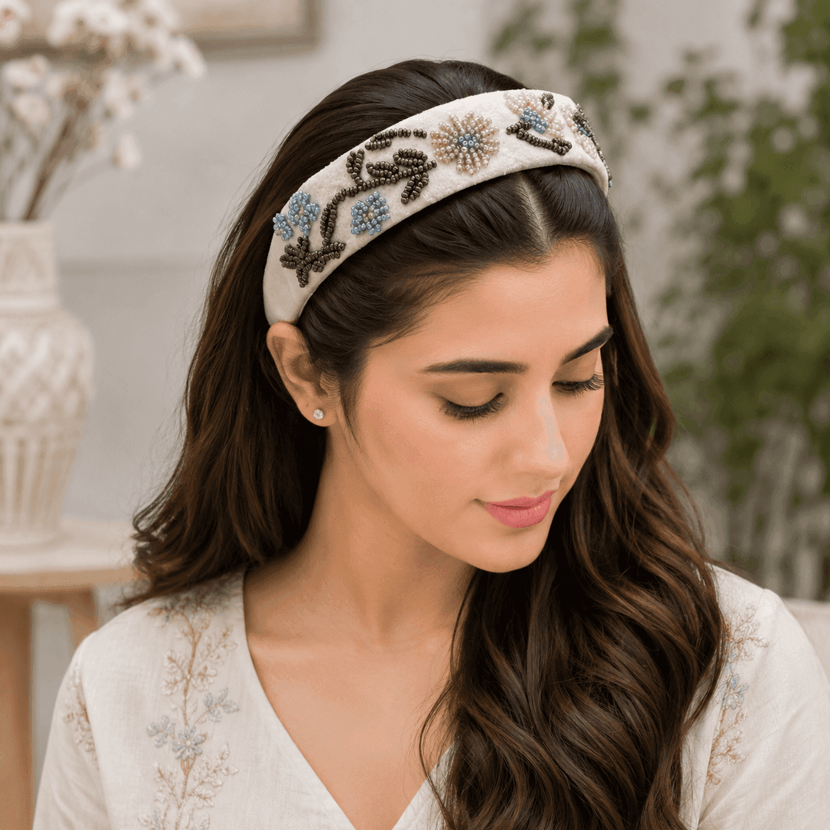 Blossom Beaded Headband
