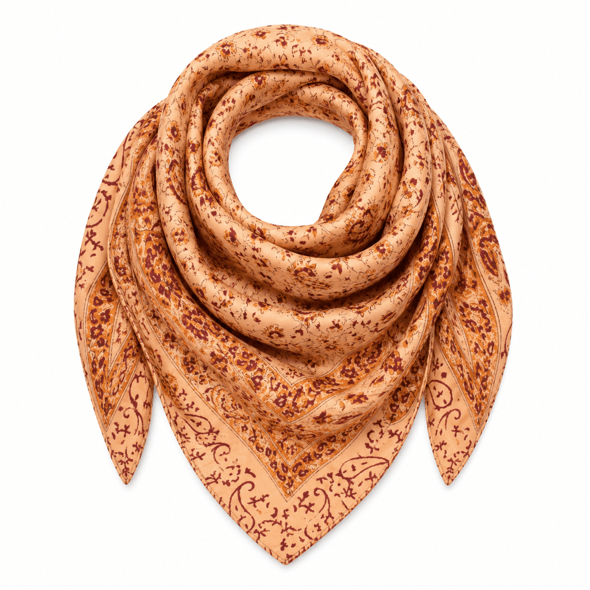 Desert Blossom Silk Scarf